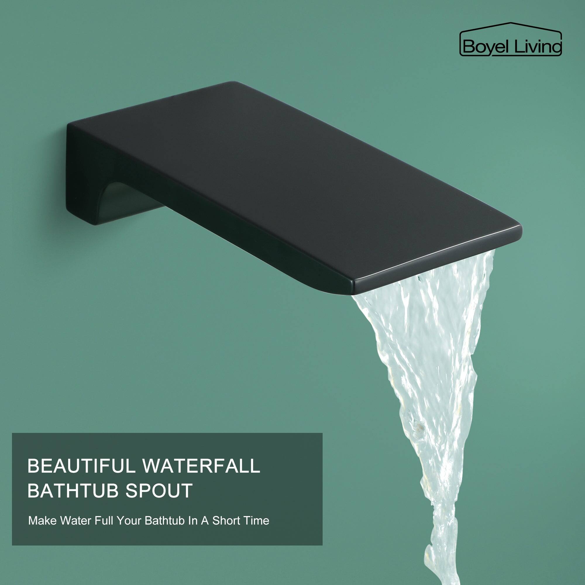 Boyel Living
BEAUTIFUL WATERFALL BATHTUB SPOUT
Make Water Full Your Bathtub In A Short Time