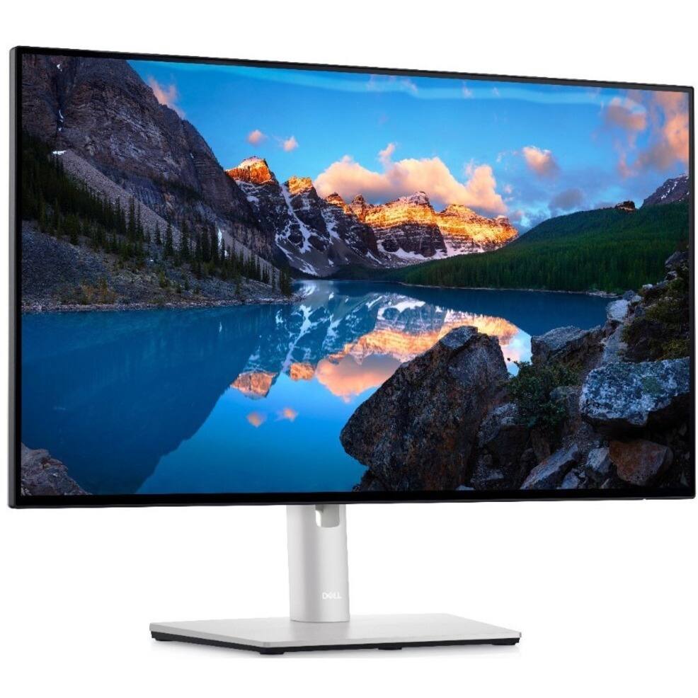 Alt View 27. Dell - UltraSharp 23.8" LCD Monitor (DisplayPort, USB, HDMI) - Platinum Silver.