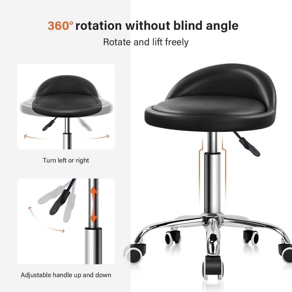 360° rotation without blind angle  
Rotate and lift freely  

Turn left or right  

Adjustable handle up and down