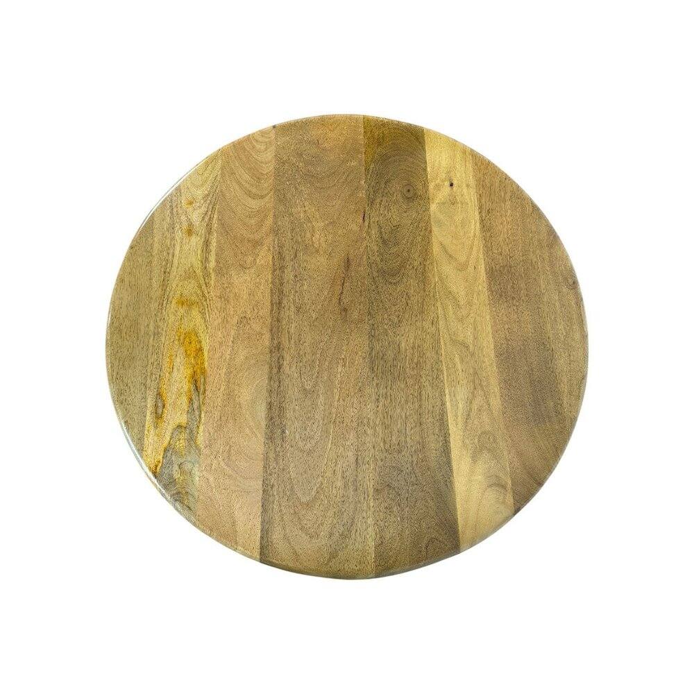 Alt View 4. Carolina Chair & Table - Marlowe 30" Cane Drum Base Coffee Table - Blonde Acacia - Beige.