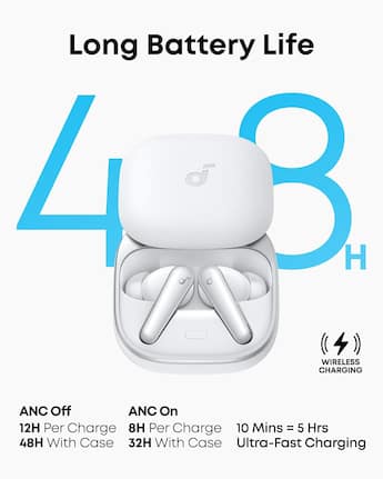 Soundcore by Anker Liberty 5 Advanced In Ear Noise Cancelling Soundcore by Anker Liberty 5 Advanced In Ear Noise Cancelling