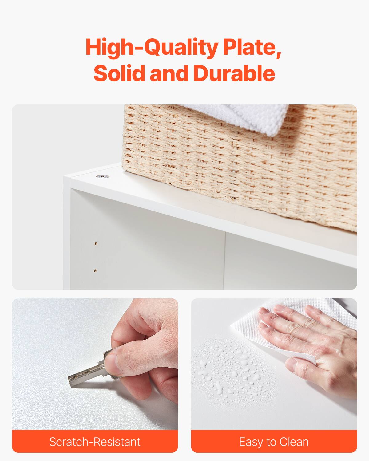 High-Quality Plate, Solid and Durable

Scratch-Resistant

Easy to Clean