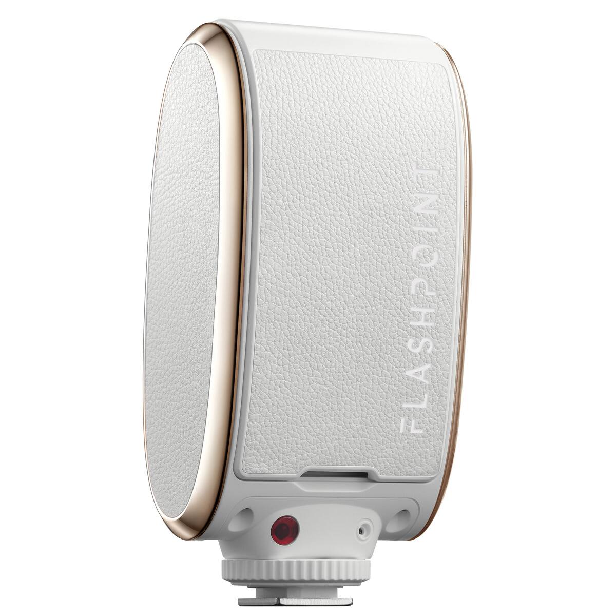 Alt View 7. Flashpoint - Flashpoint FlashBack Lux Senior Retro Camera Flash, White.
