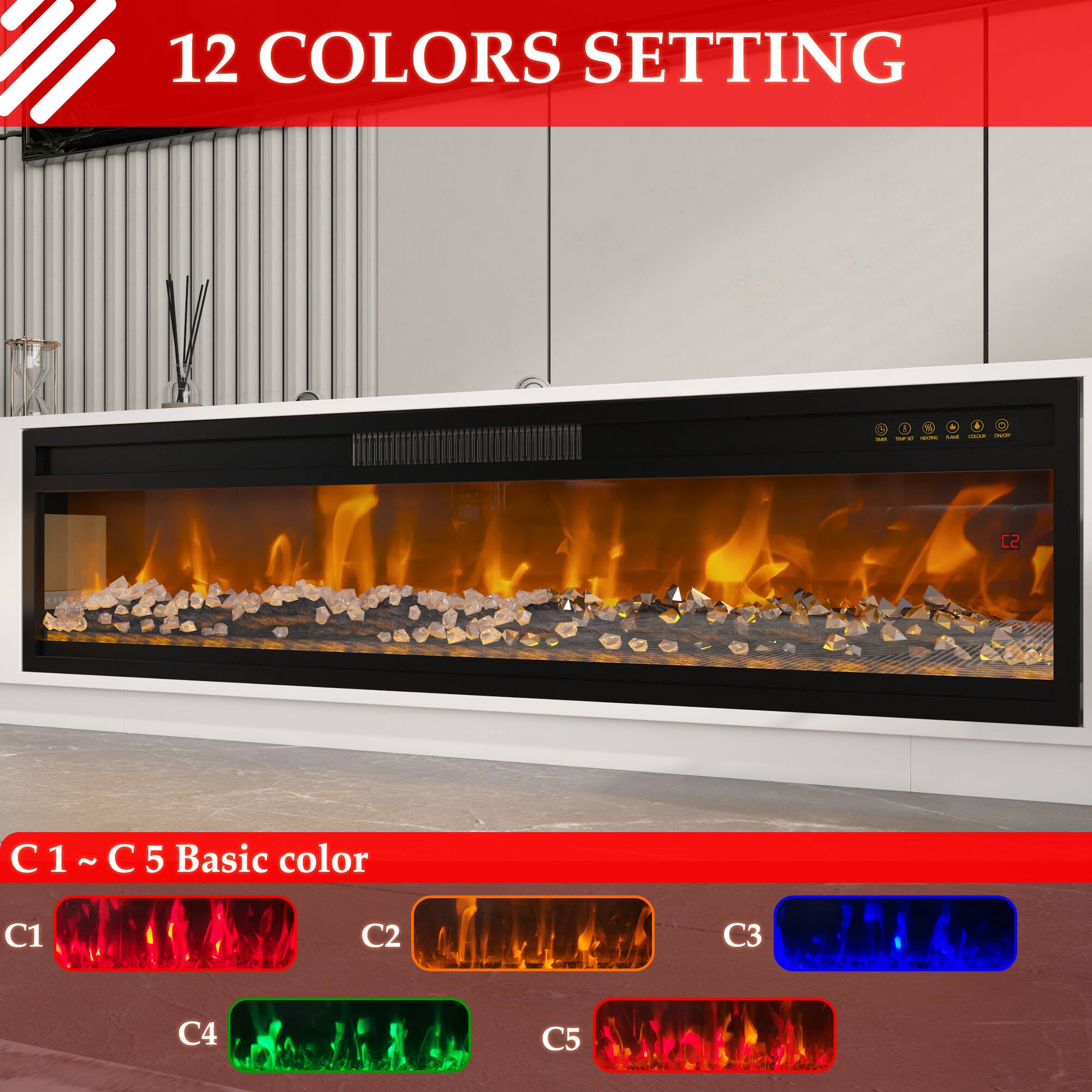 12 COLORS SETTING

C1 ~ C5 Basic color

C1
C2
C3
C4
C5