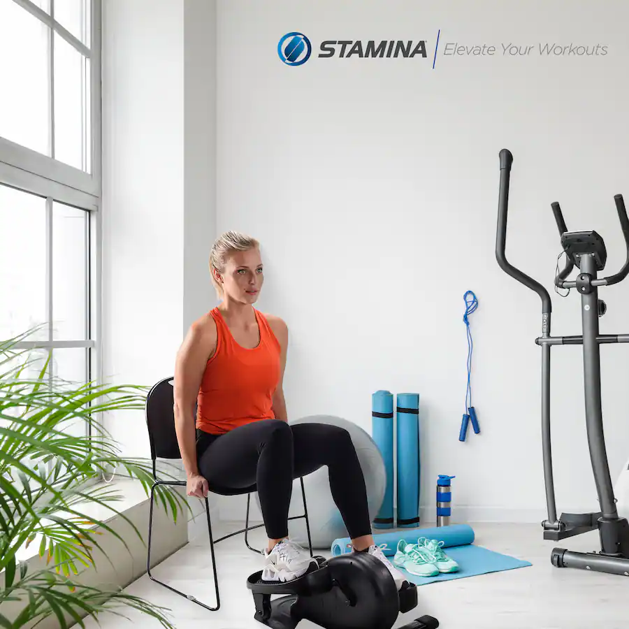 Stamina Exercise Inhaler Stamina Products Stamina Inmotion E1000 Compact Lower Body Cardio ...