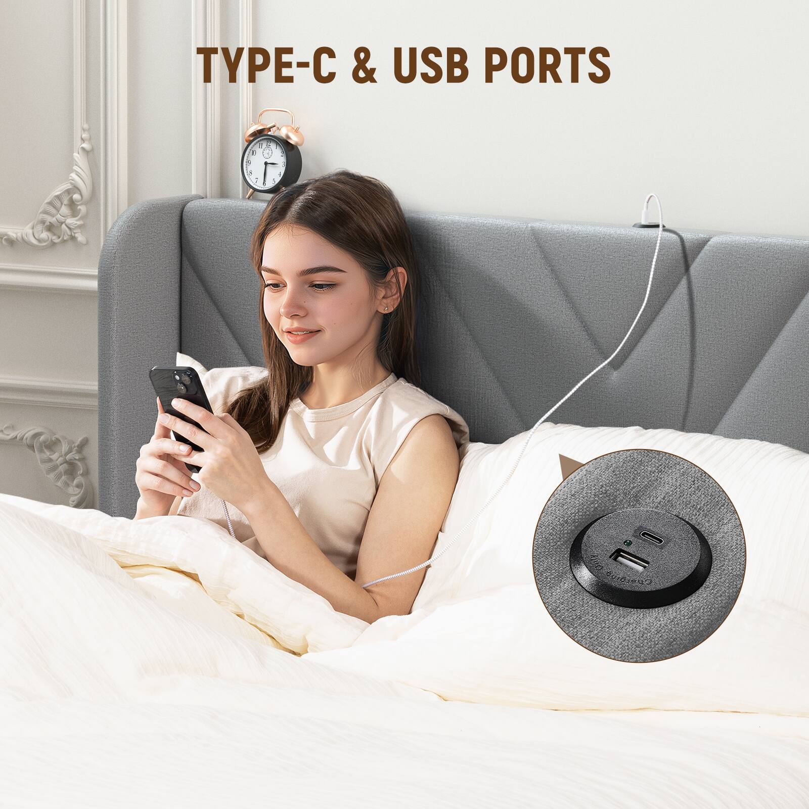 TYPE-C & USB PORTS V T 3 . 3 1  4 3 - 1 Chergia