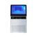 Alt View 5. VEVOR - Commercial Ice Maker Machine with Pump, 130Lbs/24H with 33Lbs Storage, 45 Cubes per Cycle, Freestanding & Under Counter - Silver.