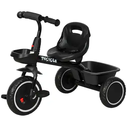 Front. Qaba - for Toddlers Age 2-5 with Adjustable Seat.