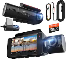 REXING 1440p+1440p+1440p 1440p+440p 440p 00 REXING 2 V30 & A2 micro 64 GB I U 00:00:21 2K+2K+2K