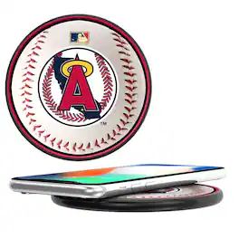 Keyscaper - Los Angeles Angels 15 Watt Wireless Induction Charger - Multicolor