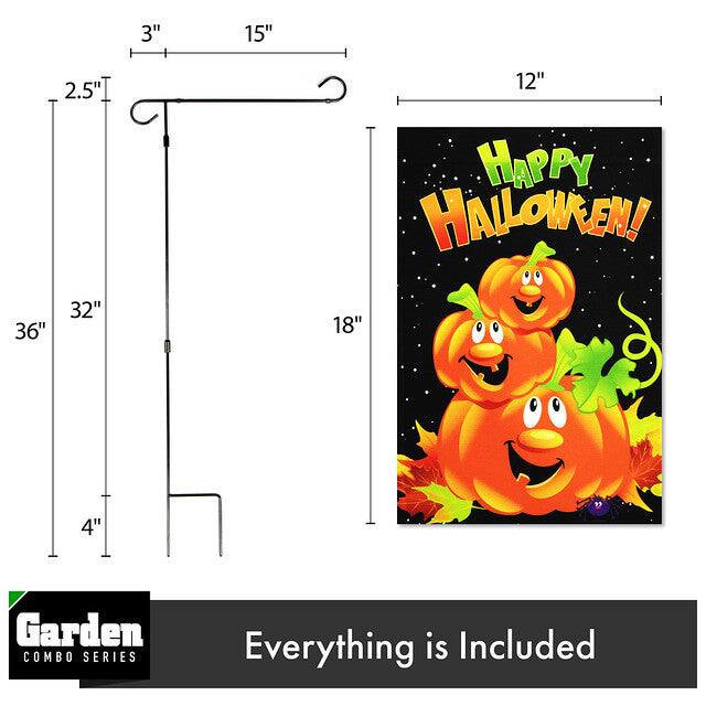 3" 15" 2.5" 12"  
36" 32" 18" 4"  
Happy Halloween!  
Garden Combo Series  
Everything is Included