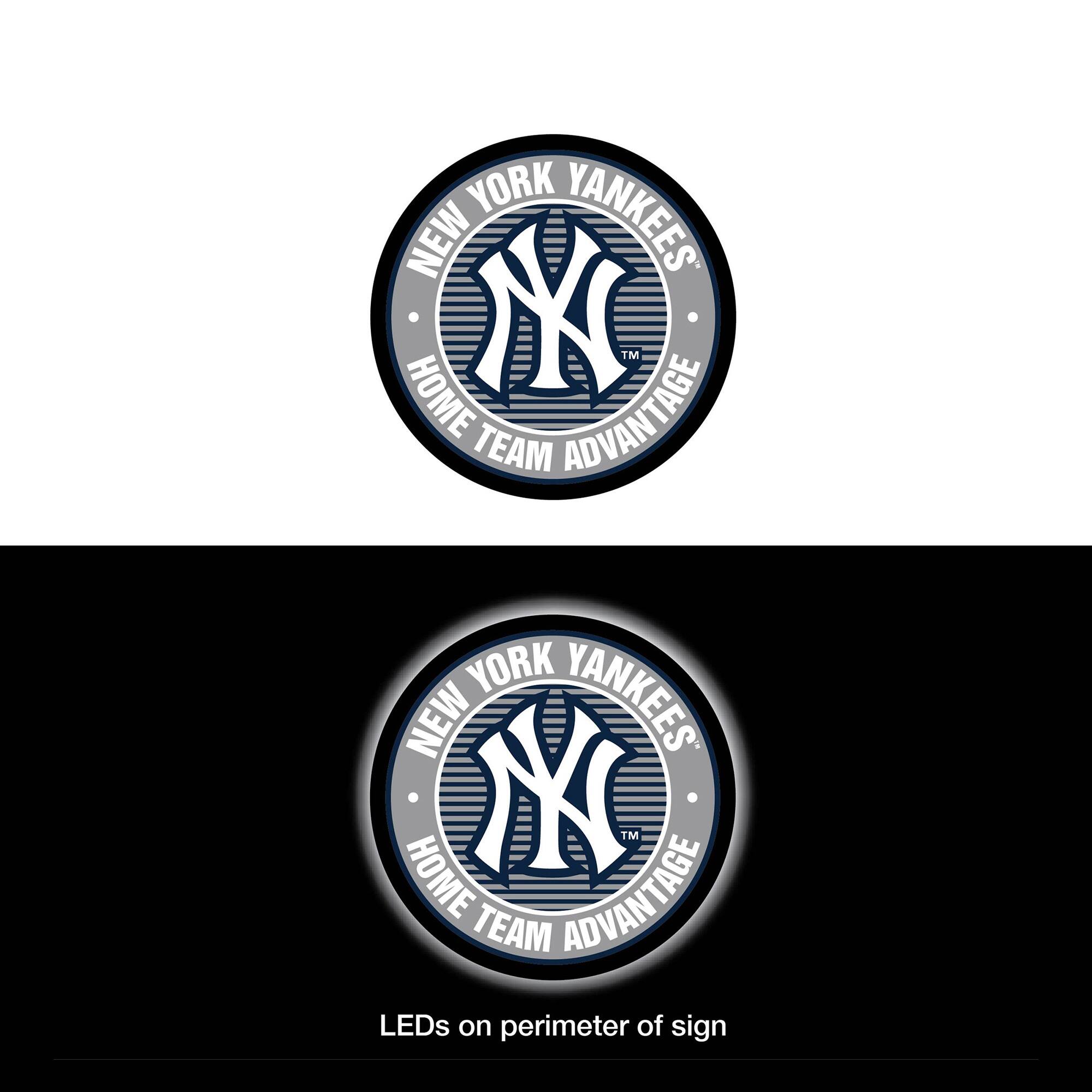 Imperial New York Yankees Home Team Advantage LED Lighted Sign ...