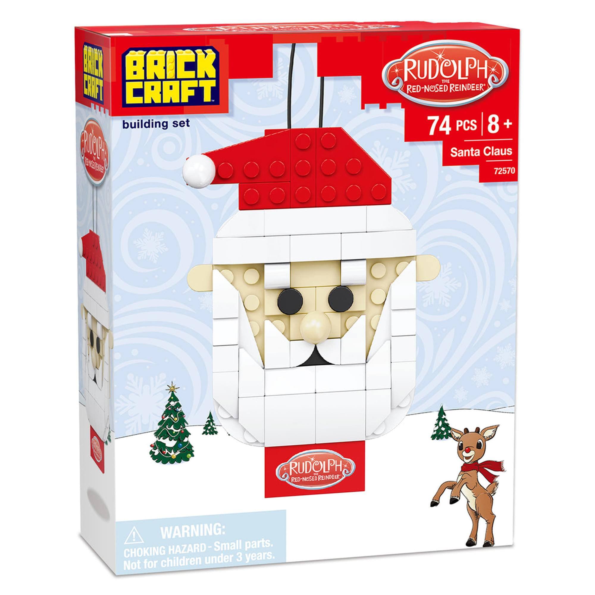 BRICK CRAFT building set

RUDOLPH THE RED-NOSED REINDEER

74 PCS | 8 + Santa Claus 72570

WARNING: CHOKING HAZARD - Small parts. Not for children under 3 years.