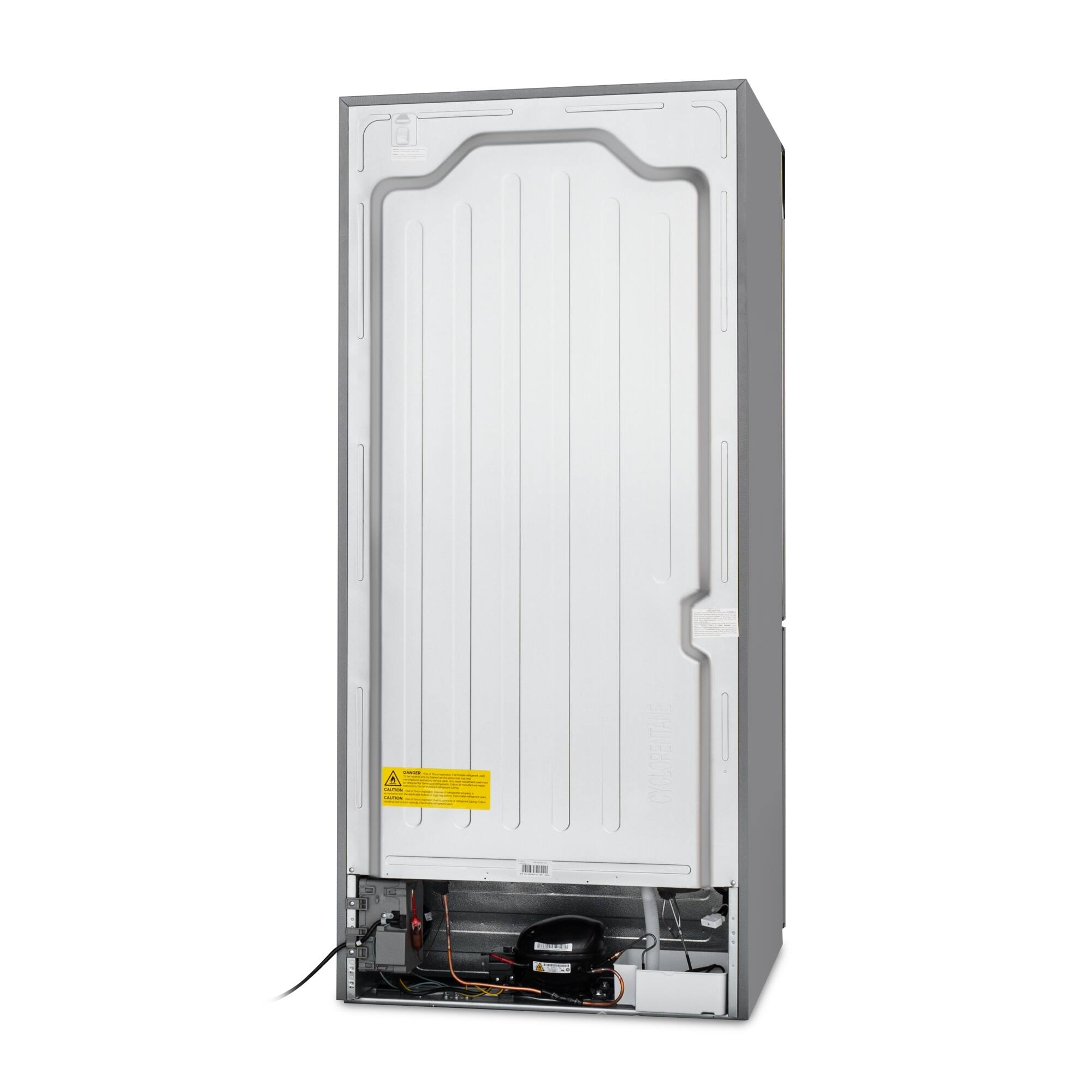 Alt View 8. Koolmore - 18.5 cu. ft. Stainless-Steel French Door Refrigerator in Silver (KM-RERFDSS-18C) - Stainless-Steel.