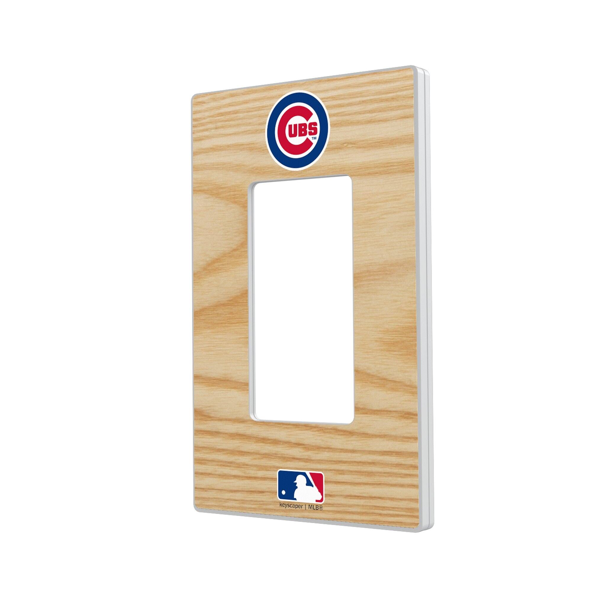 Keyscaper - Chicago Cubs Baseball Bat Design Single Rocker Light Switch Plate - Multicolor price history on PriceWatchPro