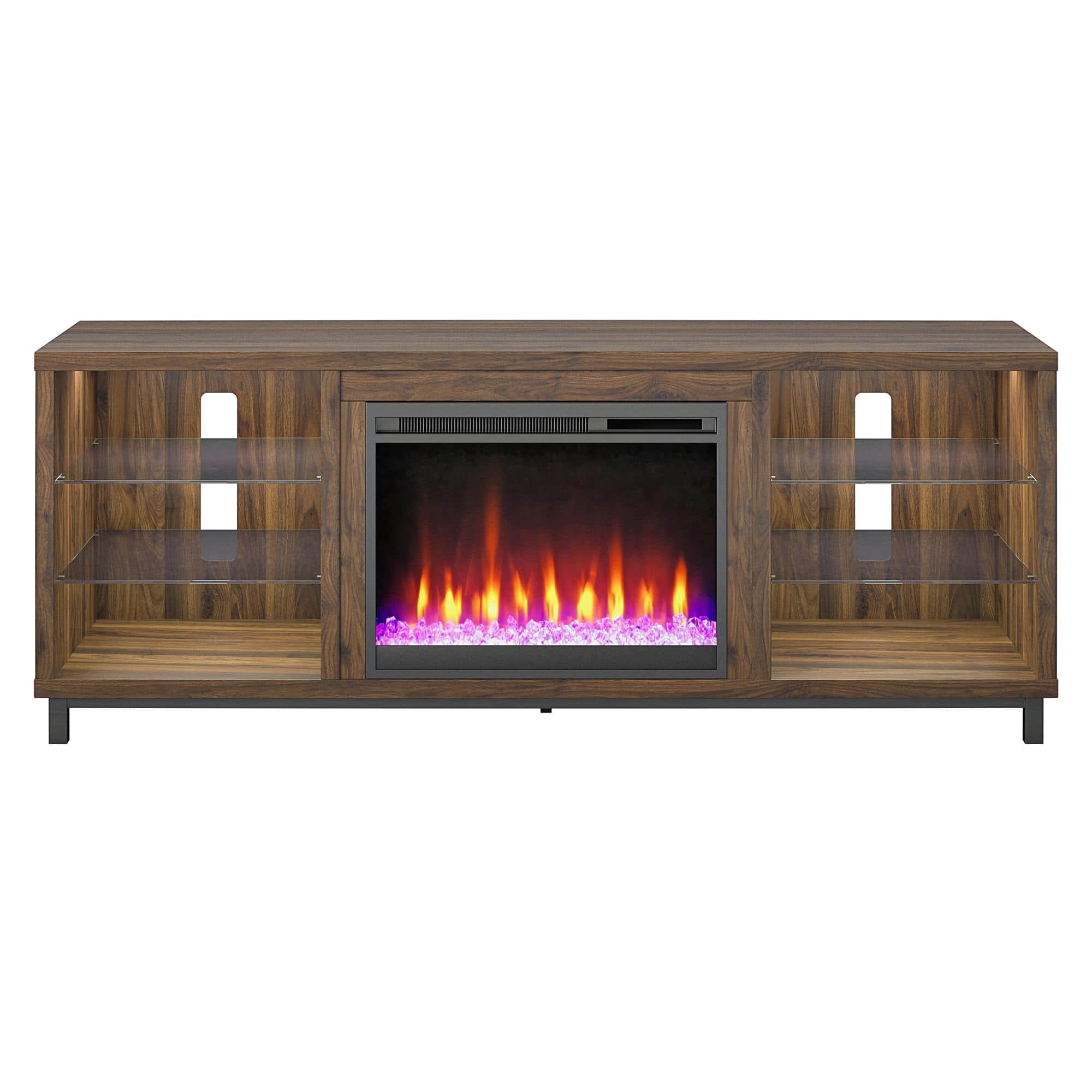 Lumina Deluxe Fireplace TV Stand (70”) - Front_Zoom