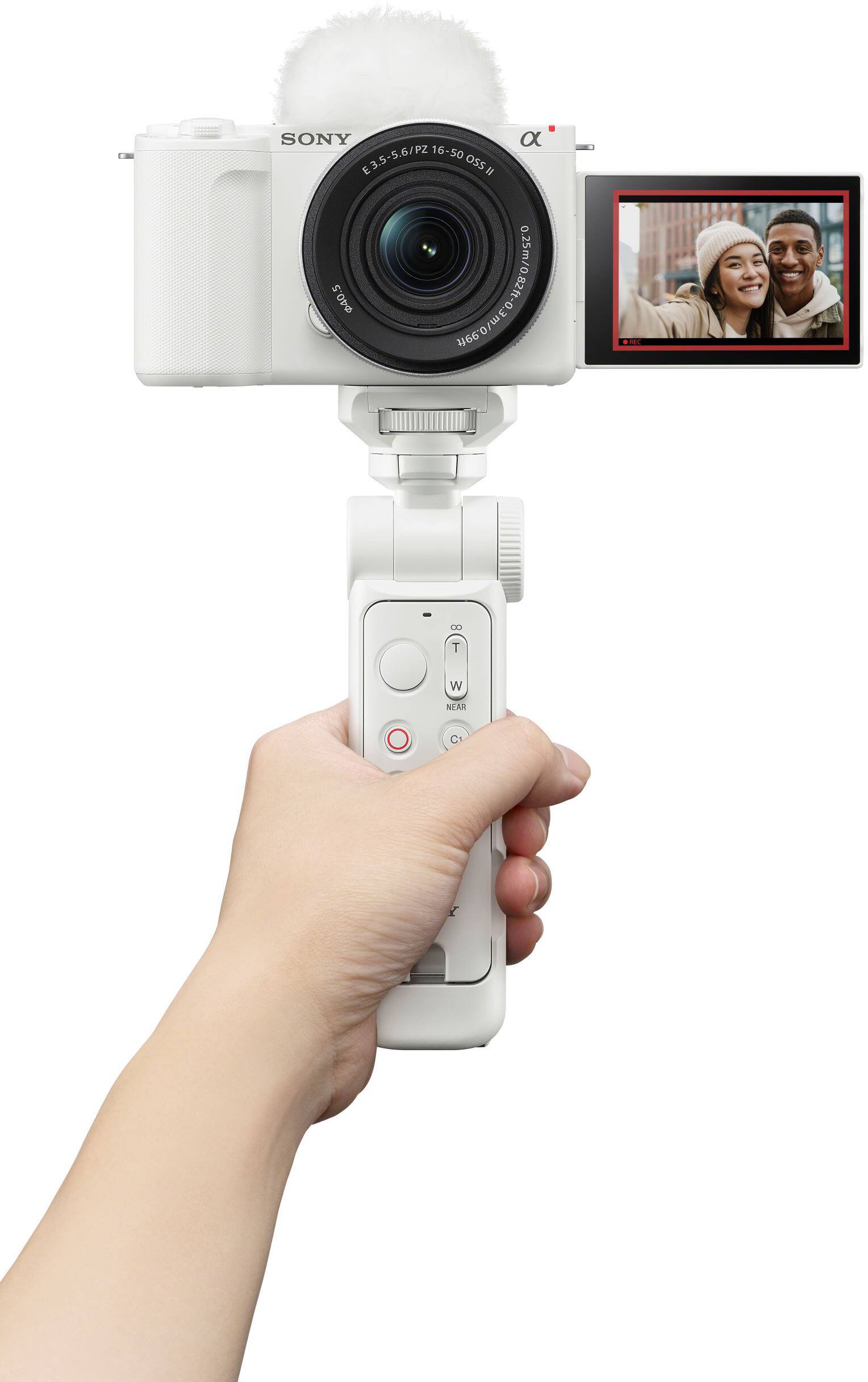 The text on the image reads "SONY a E3.5-5.6/PZ 16-50 E oss Il 5 $40.5 IGO/WEO-U2BO/SCO 025m/0.82ft-0.0/ 99ft C 8 T W NFAR C1."