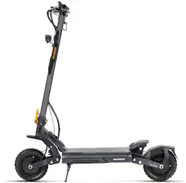 Ausom - Gosoul 2 Pro Foldable Electric Scooter w/ 56 mi Max Operating Range & 20 mph Max Speed, Dual 1400W Motors, 10" Tires - Dark Gray