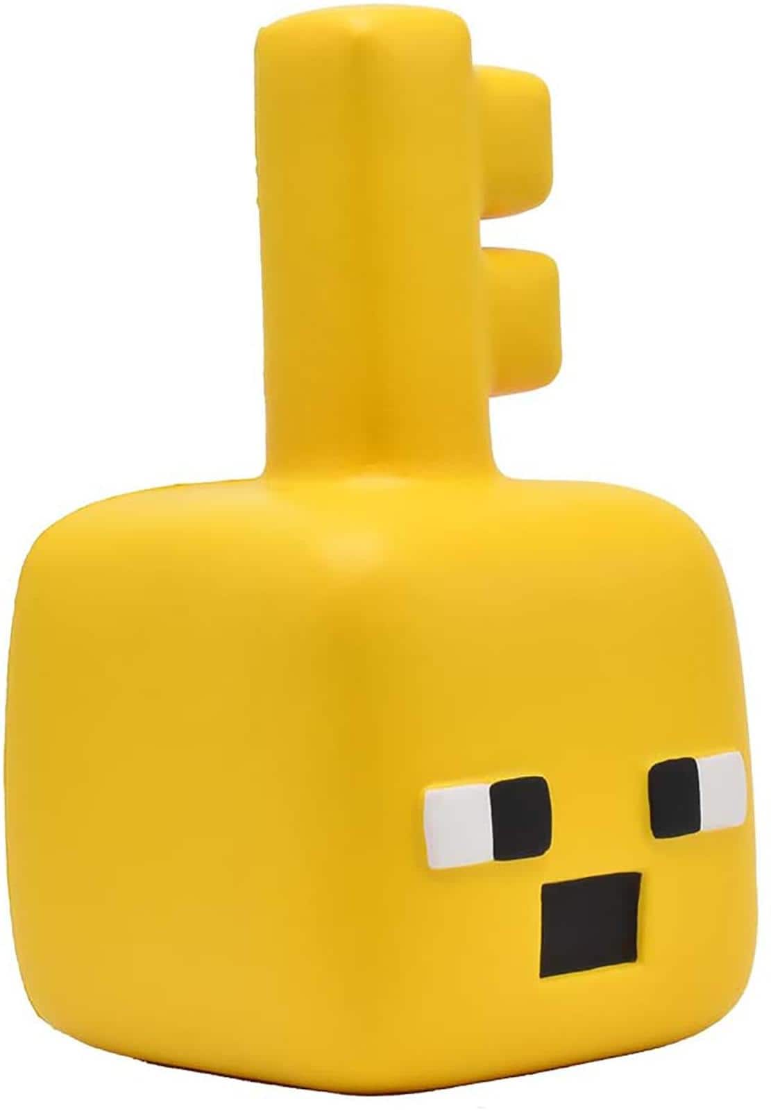 Just Toys LLC - Minecraft Dungeons 6 Inch Mega SquishMe Figure | Key Golem - Yellow