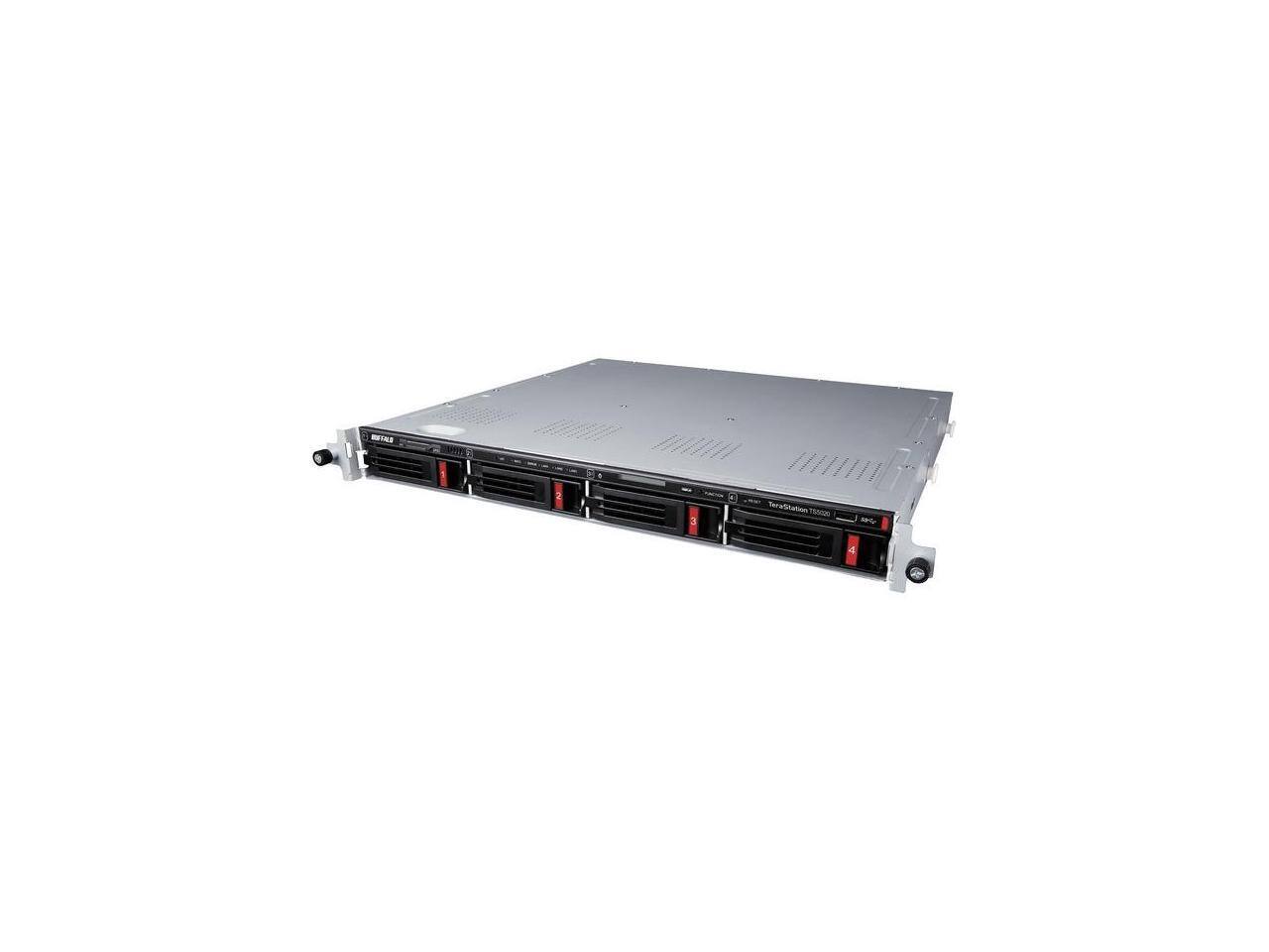 Alt View 1. Buffalo Technology - BUFFALO TeraStation TS5420RN3204 4-Bay 32TB NAS w/ Drives - Black.