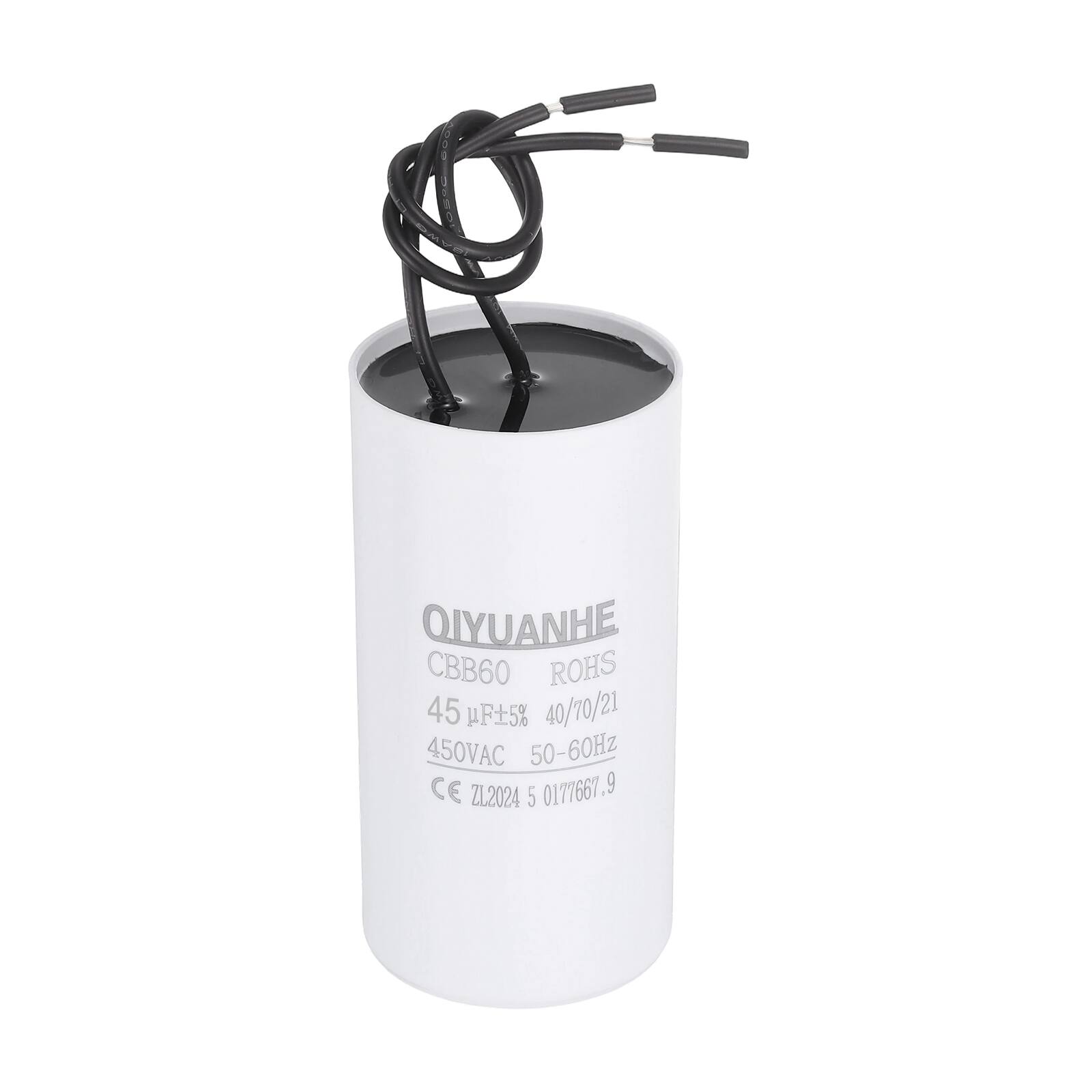 Unique Bargains - CBB60 Capacitor 45uF 450V Run Round Start Capacitor for AC Motor, Pump, HVAC Compressor - White price history on PriceWatchPro