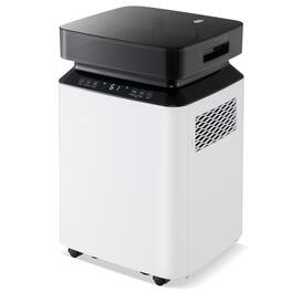 SKONYON - High Capacity Dehumidifier with Continuous Drain Large Coverage Area and Quiet Operation - White