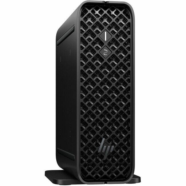 Front. HP - HP Z2 Mini G1i Workstation - Intel Core Ultra 9 285K - 32 GB - 1 TB SSD - Mini PC - Black - Intel W880 Chip - Windows 11 - Black.