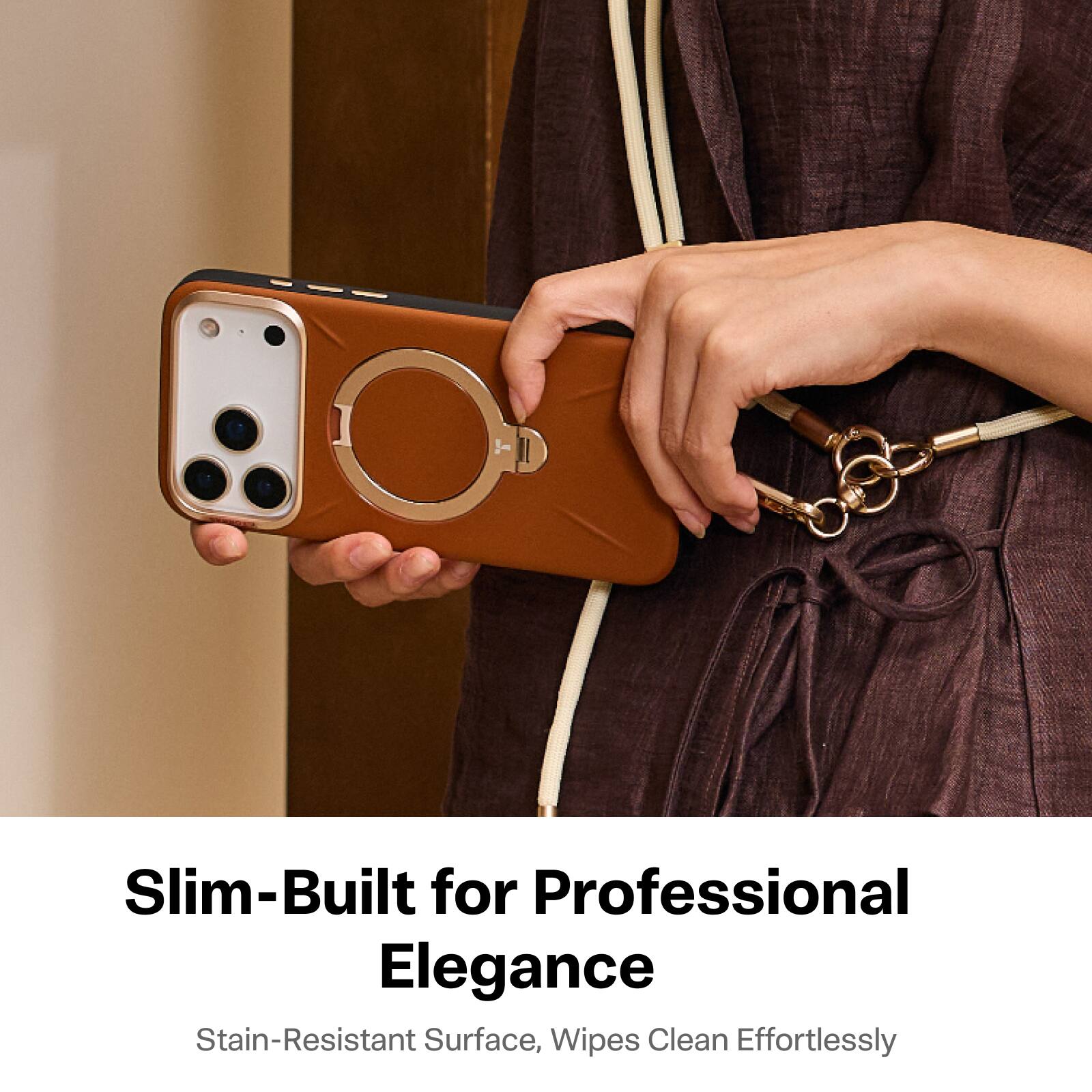 Slim-Built for Professional Elegance  
Stain-Resistant Surface, Wipes Clean Effortlessly