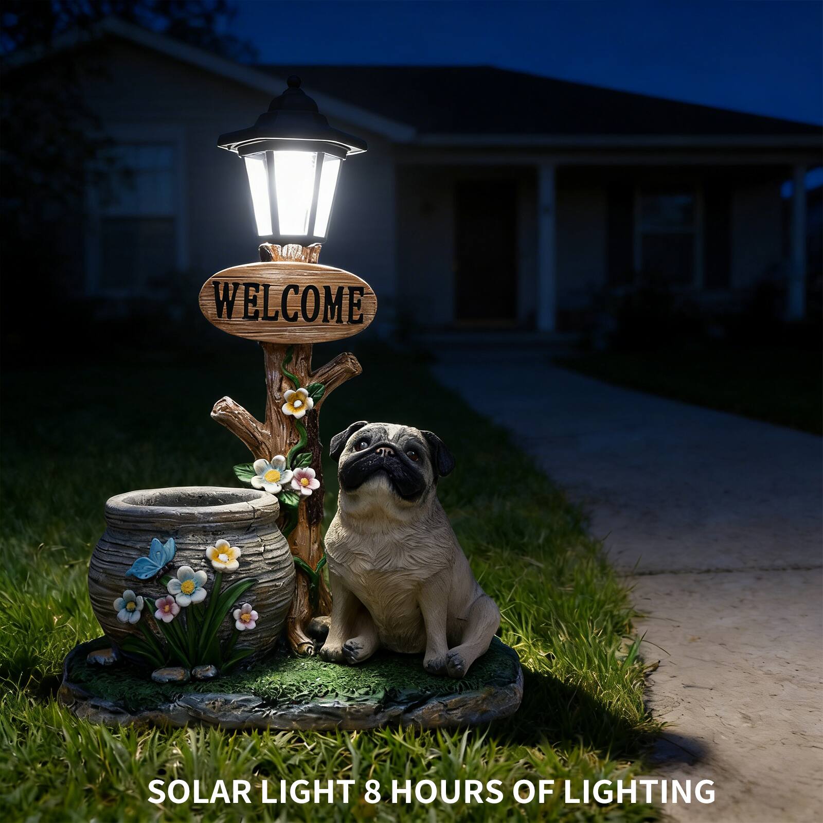 WELCOME  
SOLAR LIGHT 8 HOURS OF LIGHTING