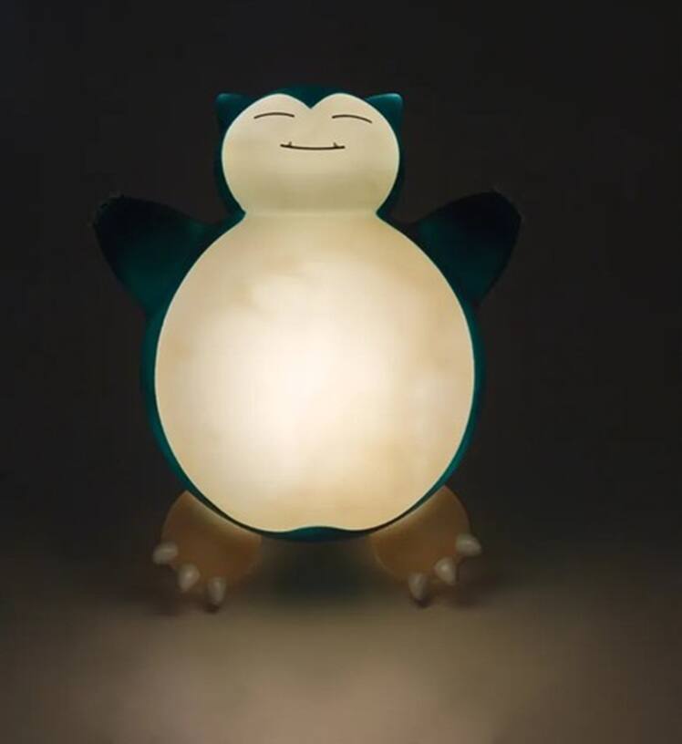 Front. Pokémon - Pokémon 10" Light-up Figure - Snorlax.