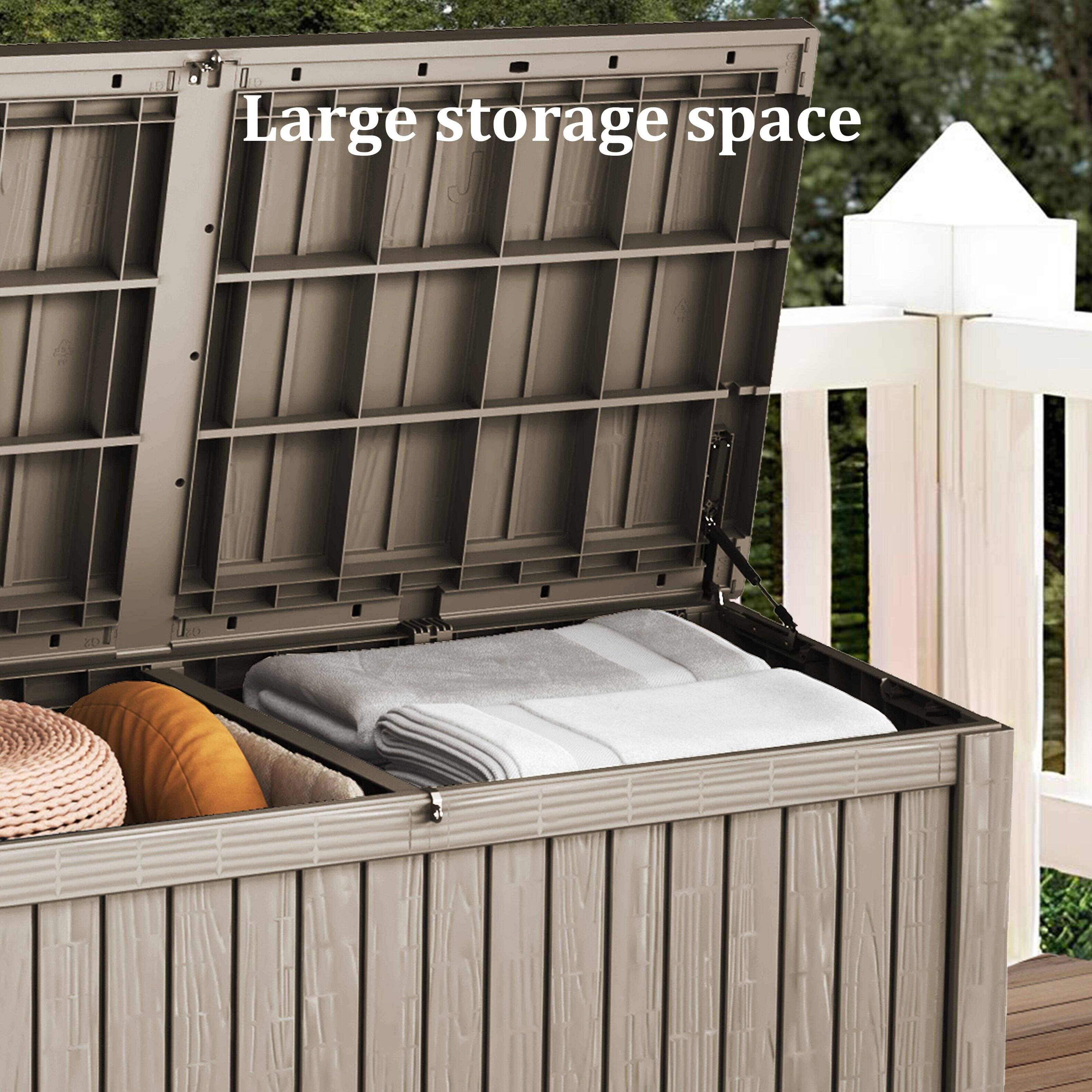 Large storage space 20