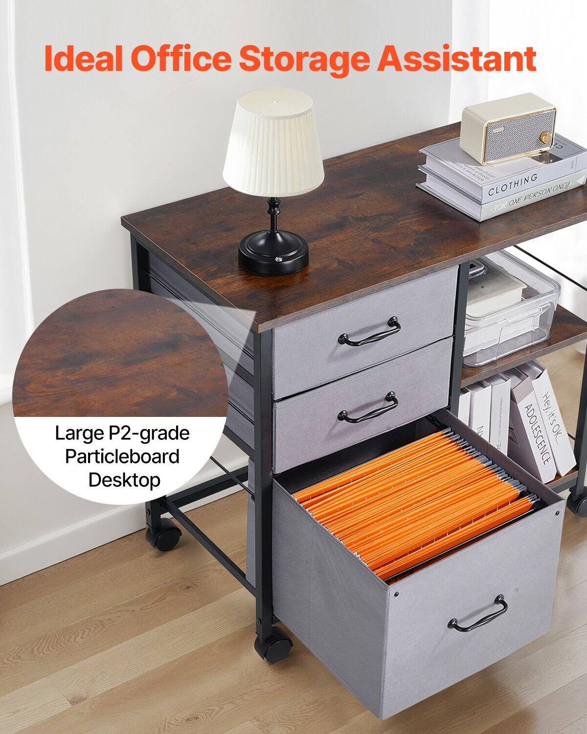 Ideal Office Storage Assistant

Large P2-grade Particleboard Desktop

CLOTHING FOR ONE PERSON ONLY

Hey it's OK...

ADOLESCENCE
