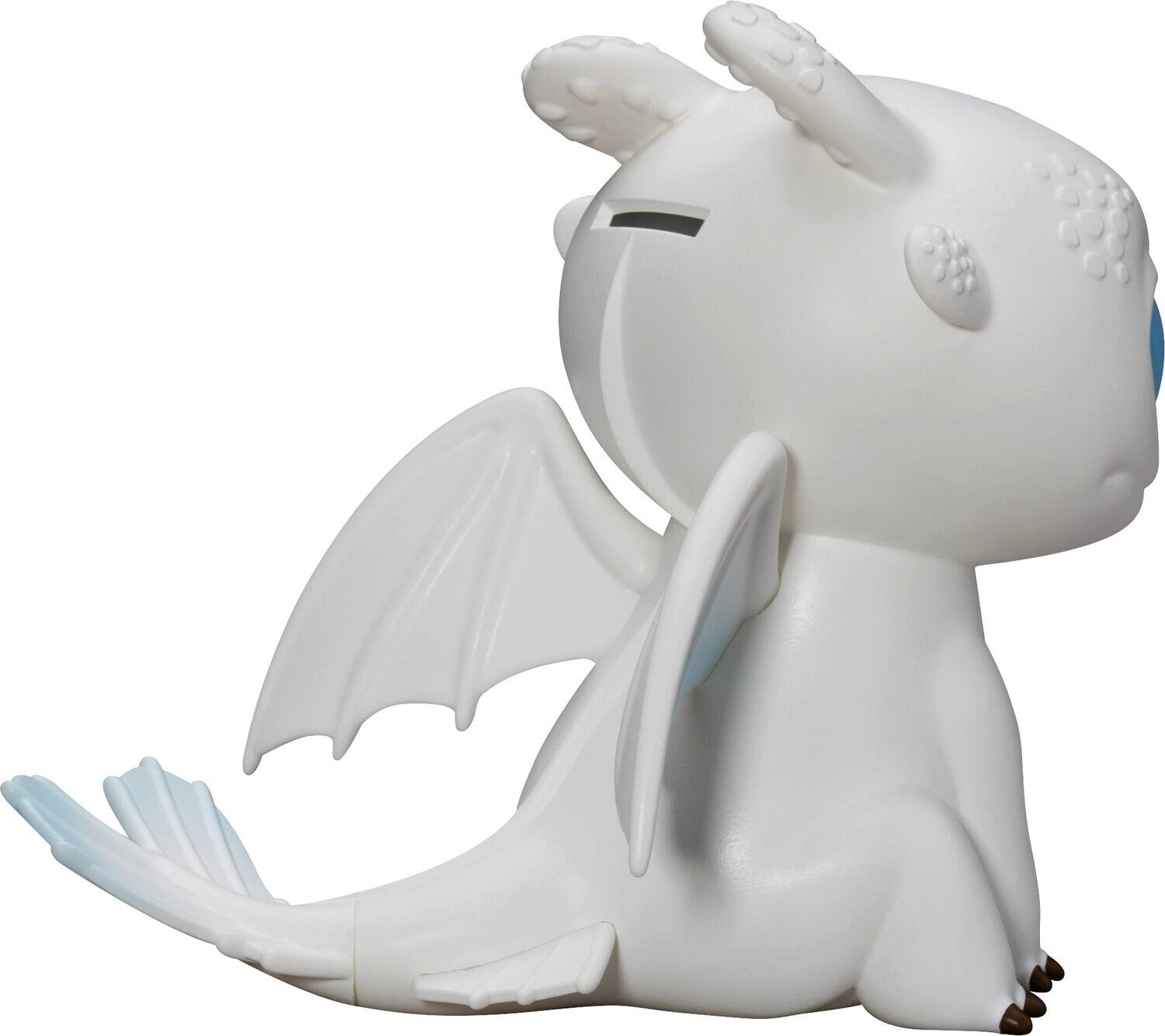 Alt View 2. Beast - Beast Kingdom - How to Train Your Dragon - Palm Size Vinyl Function Figurine - Light Fury Bank   - COLLECTIBLES - Multicolor.