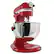 Angle. KitchenAid - Professional 5 Plus Series 5 Quart Bowl-Lift Stand Mixer - KV25G0XER - Empire Red.