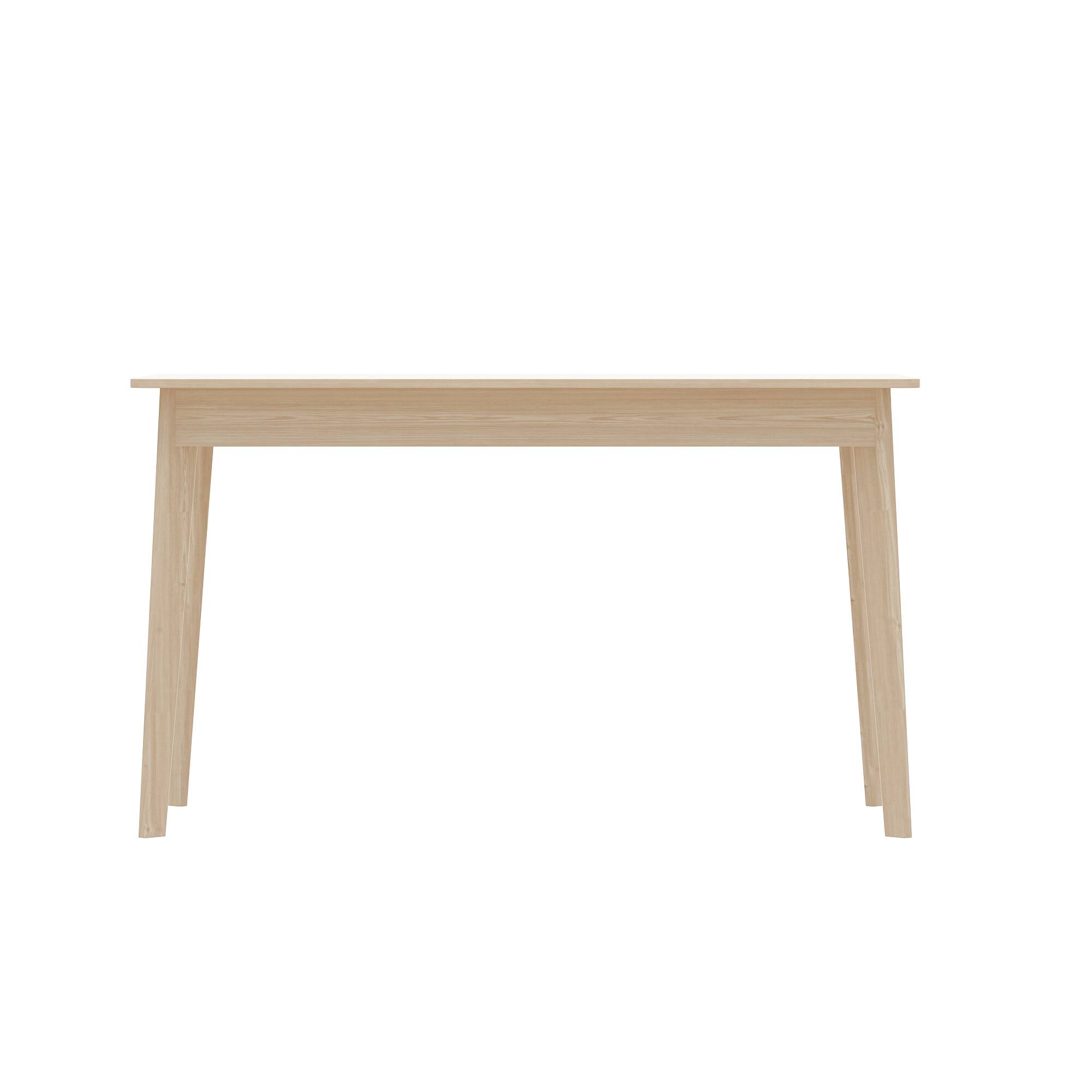 Back. FUFU & GAGA - FUFU&GAGA 47.2" Dual - Drawer Office Desk - Versatile Workstation for Study & Gaming - Wooden.