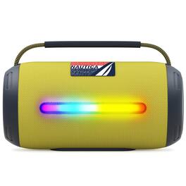 Nautica - Urban SP610 True Wireless Outdoor Portable Speaker, Perfect for Camping, Beach, Backyard & Travel - Navy-Yellow