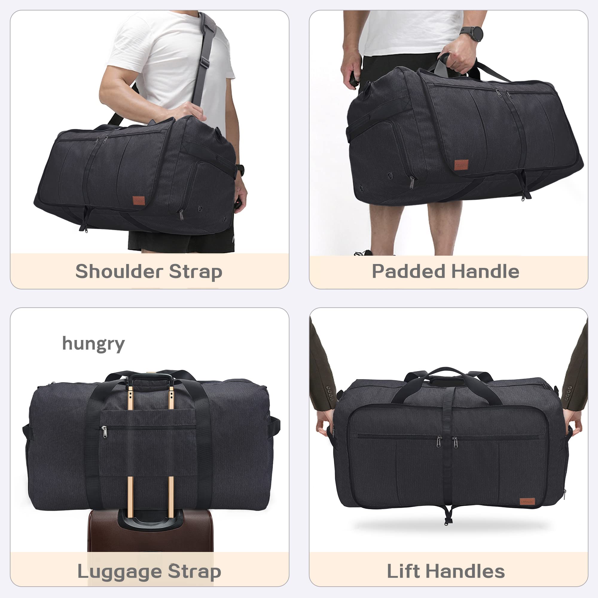 - Shoulder Strap
- Padded Handle
- Luggage Strap
- Lift Handles