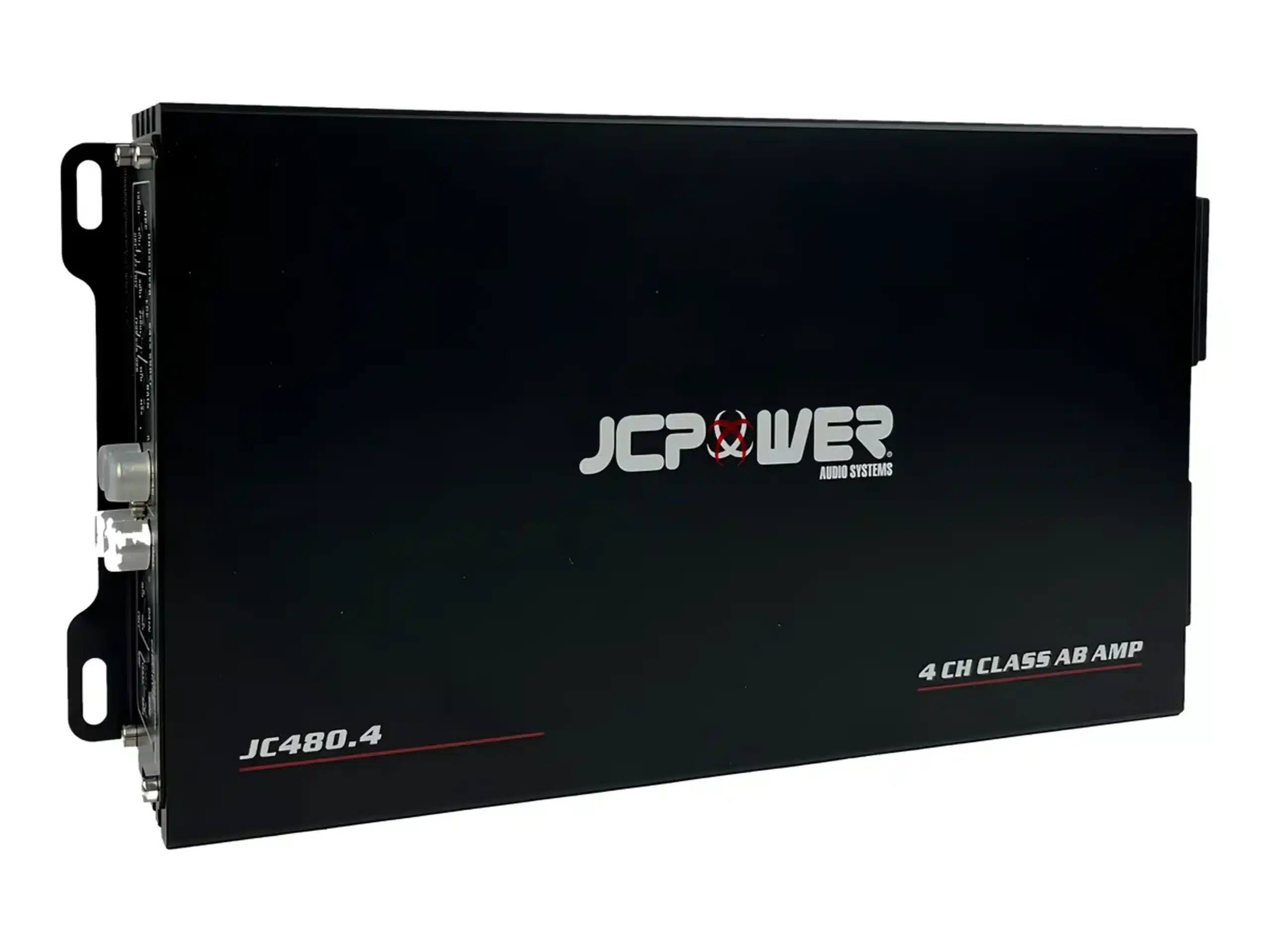 JCPower Audio Systems Class AB Amp 4 Ch JC480.4