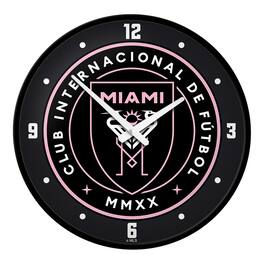The Fan-Brand - Inter Miami CF 17.5" Modern Disc Wall Clock - Multicolor