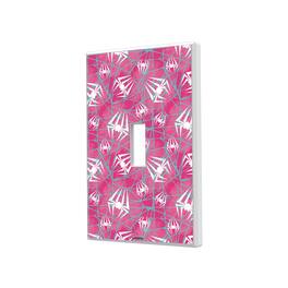 Keyscaper - Marvel Pattern Hidden-Screw Light Switch Plate - Single Toggle - Spider-Gwen