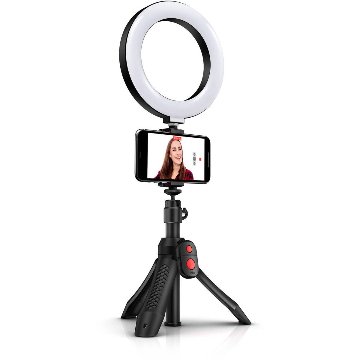 Alt View 6. IK Multimedia - IK Multimedia iKlip Grip Pro Multifunction Smartphone Camera Stand & Remote Bluetooth Shutter.