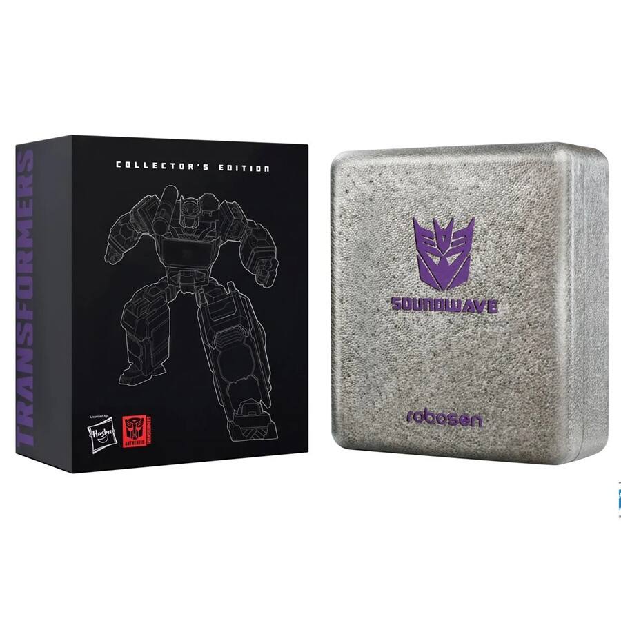 TRANSFORMERS COLLECTOR'S EDITION Hegha AUTRIRII I SOUNDWAVE robosen