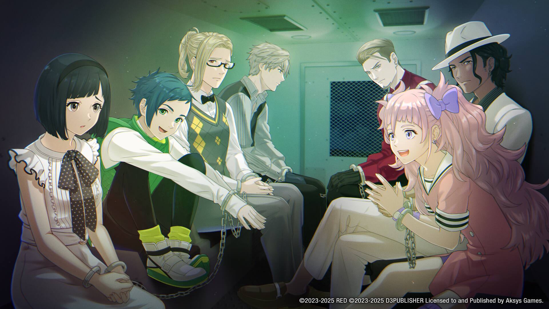 I 2023-2025 RED 2023-2025 D3PUBLISHER Licensed to and Published by Aksys Games.