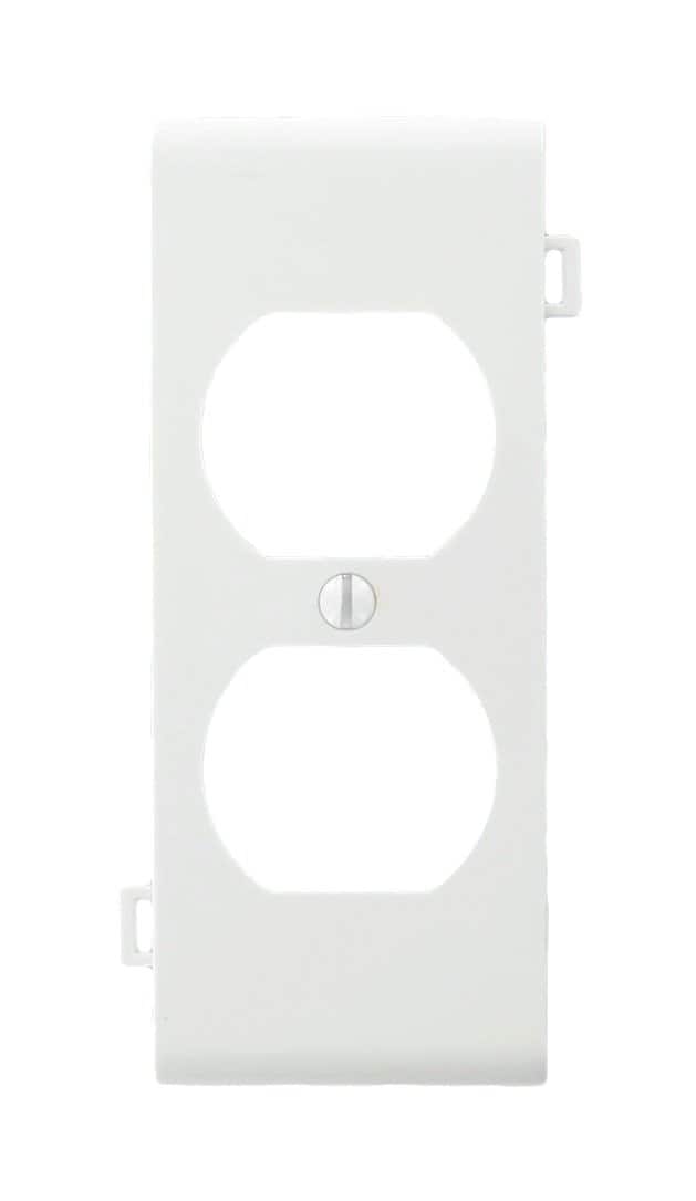 Leviton - 1 gang Thermoplastic Nylon Duplex Wall Plate 1 pk - White price history on PriceWatchPro