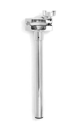 Gibraltar Hardware - 10" Ball L-Rod Receiver and Clamp, Vertical Post with 1" Diameter for Single Tom Mounting, Compatible with Ball L-Rods