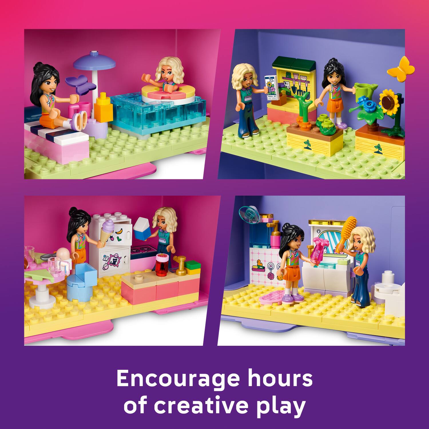 Encourage hours of creative play