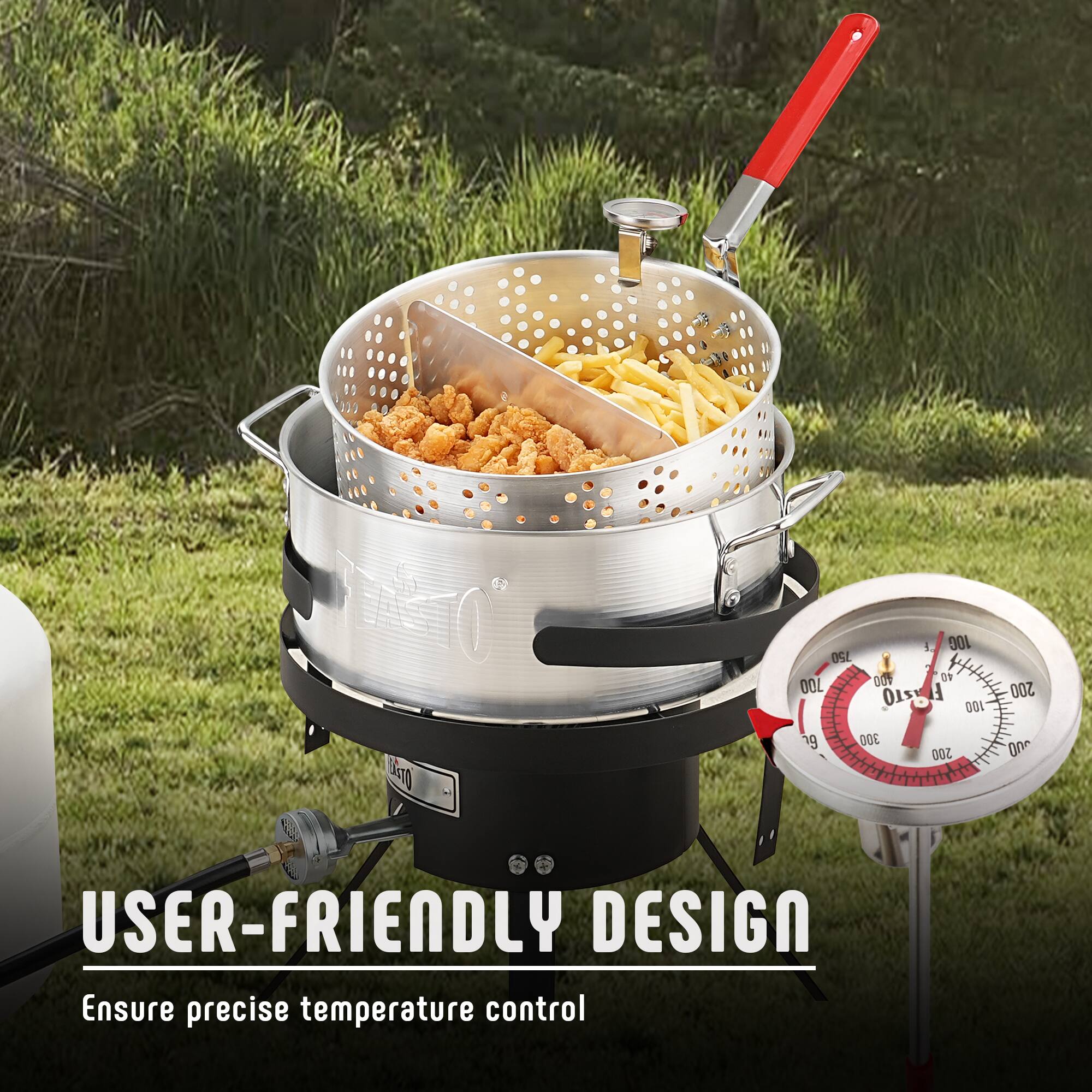USER-FRIENDLY DESIGN  
Ensure precise temperature control