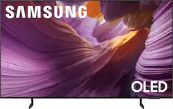 Samsung - 55” Class S85F Series OLED 4K UHD SamsungVision AI Smart Tizen TV (2025) - Front_Zoom