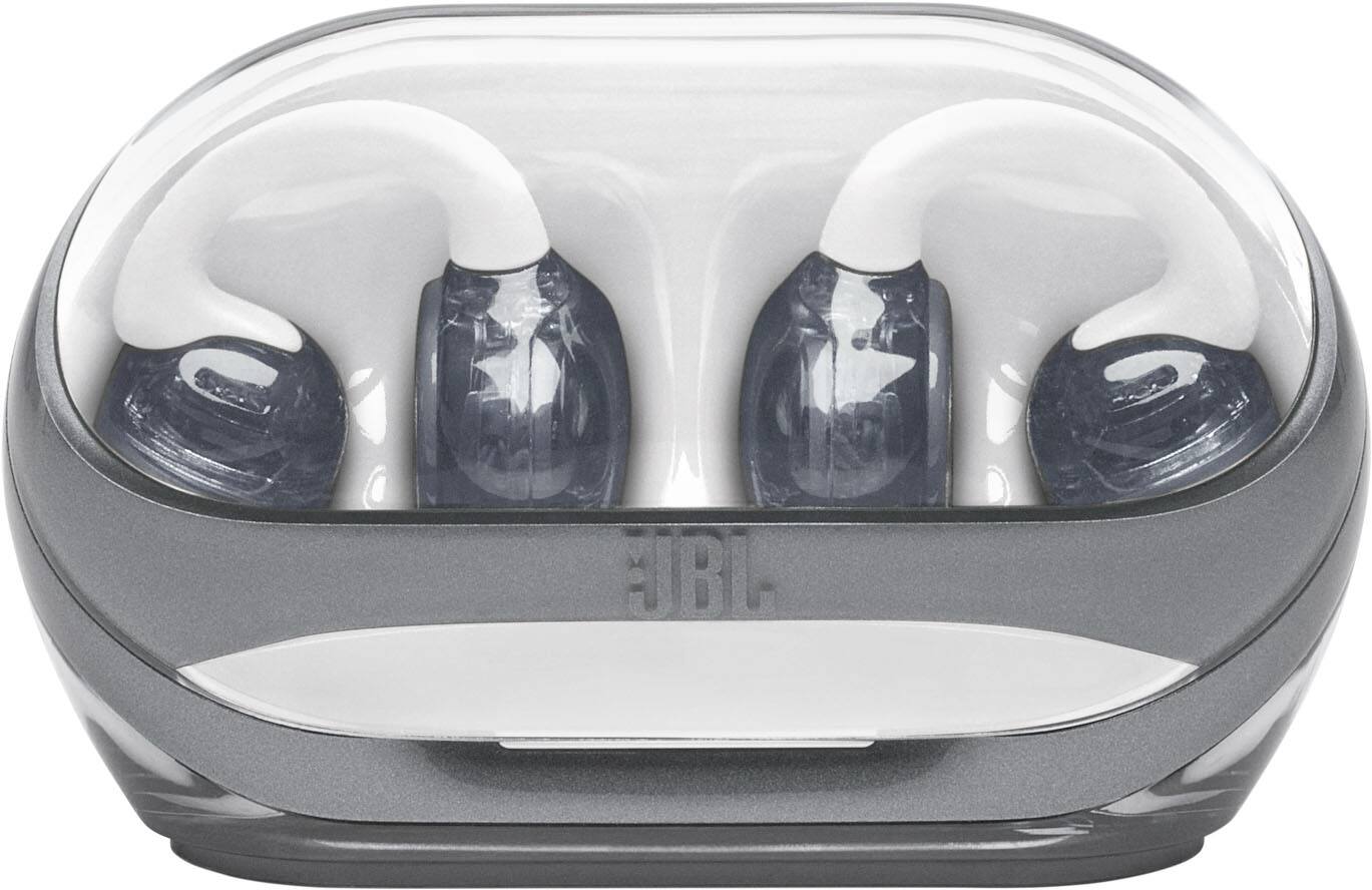 Alt View 14. JBL - Soundgear Clips - TRUE wireless bluetooth open-ear headphones - 2026 - White.