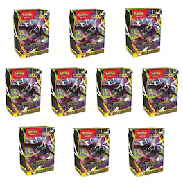 Pokémon - Pokemon ME5 Mega Evolution Pitch Black Build & Battle Boxes (10-Pack)